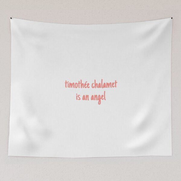 Item preview, timothee chalamet is an angel designed and sold by melipratt.