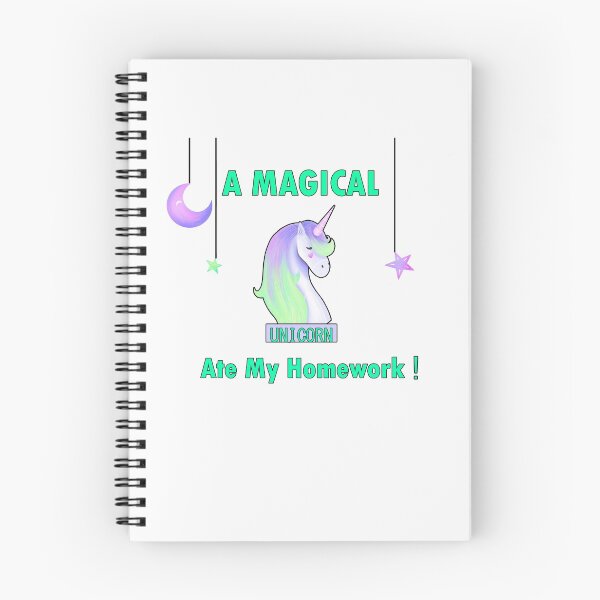 Item preview, A Magical Unicorn ate My Homework designed and sold by befine01.