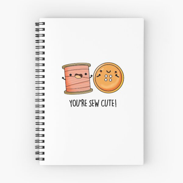 Item preview, You're Sew Cute Sewing Puns  designed and sold by punnybone.