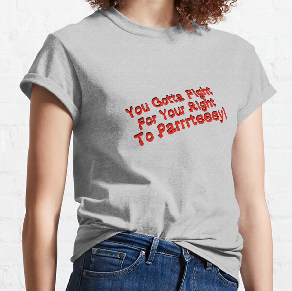 Kansas City Chiefs Travis Kelce Fight For Your Right To Party T-Shirt -  Bring Your Ideas, Thoughts And Imaginations Into Reality Today