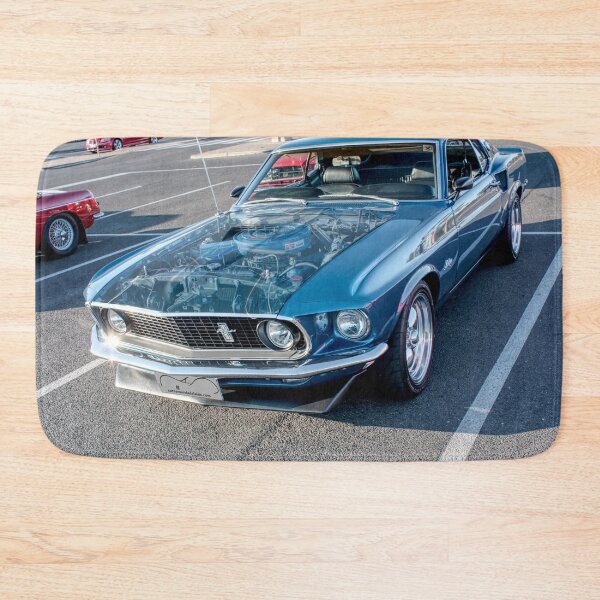 Item preview, Misted Bonnet Ford Mustang in blue designed and sold by Cars around Adelaide.