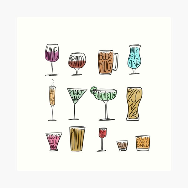 Item preview, Bar Glasses designed and sold by thomaslettering.