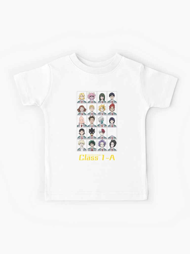 Camiseta para niños Sale con la obra «BNHA Clase 1-A» de saitoayumudp | Redbubble