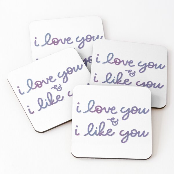 Item preview, I love you and I like you designed and sold by MimiJaneCo.