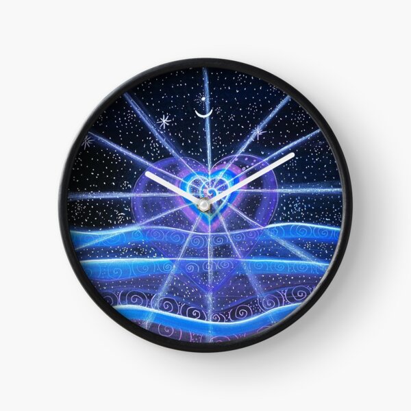 Star Heart Clock