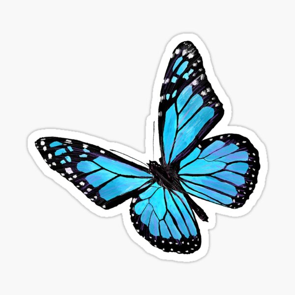Item preview, Blue butterfly  designed and sold by carlieshorr.