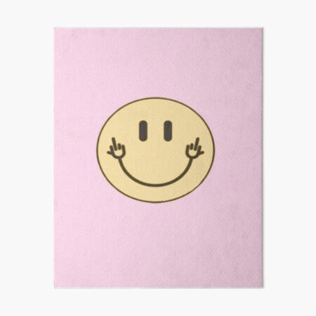 SM!LE Art Board Print