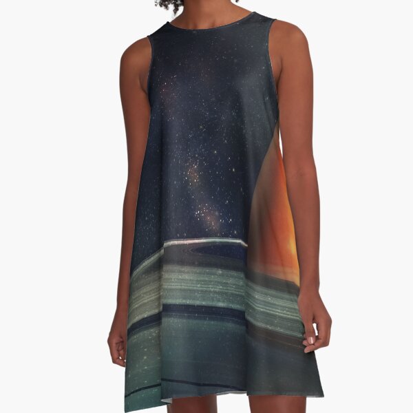 Return to Saturn A-Line Dress