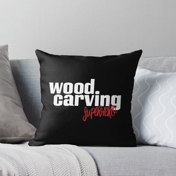 Item preview, Wood Carving Superhero Hobbyist Hobby Woodworking designed and sold by ProjectX23.