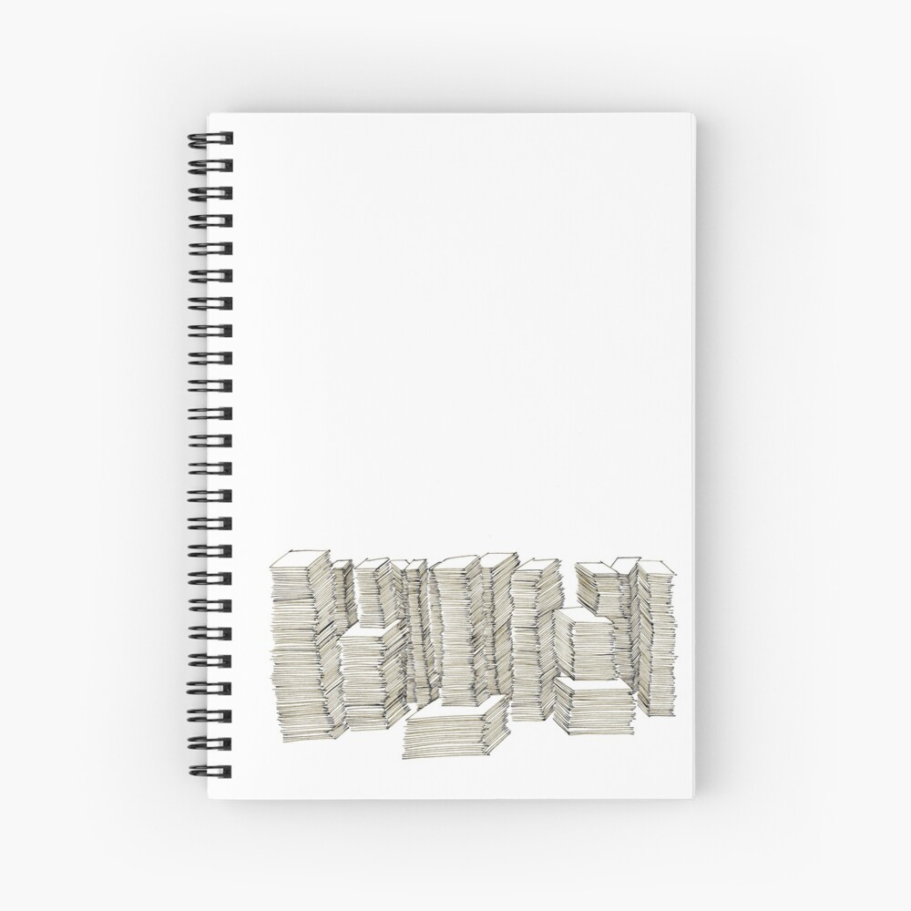 Piles Spiral Notebook