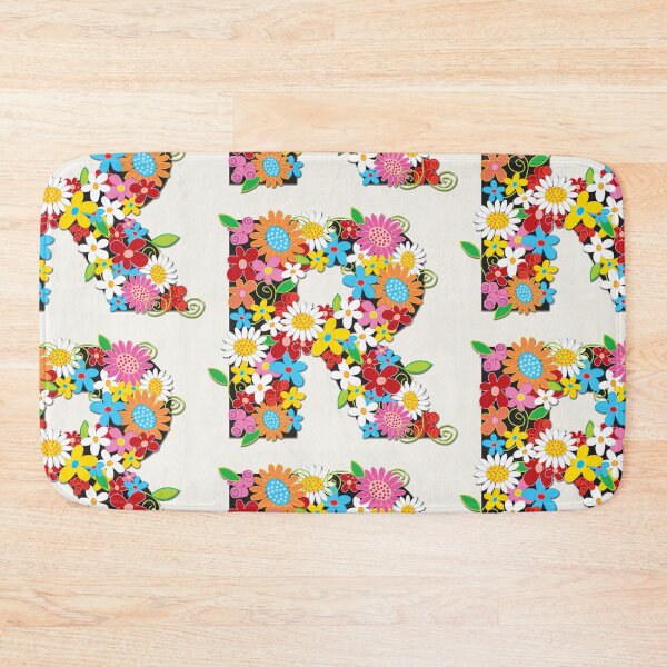 Item preview, Spring Flowers Alphabet R Monogram designed and sold by fatfatin.