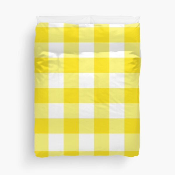 Yellow & White Checked Gingham Can Opener Cover by Penny's Needful Things 