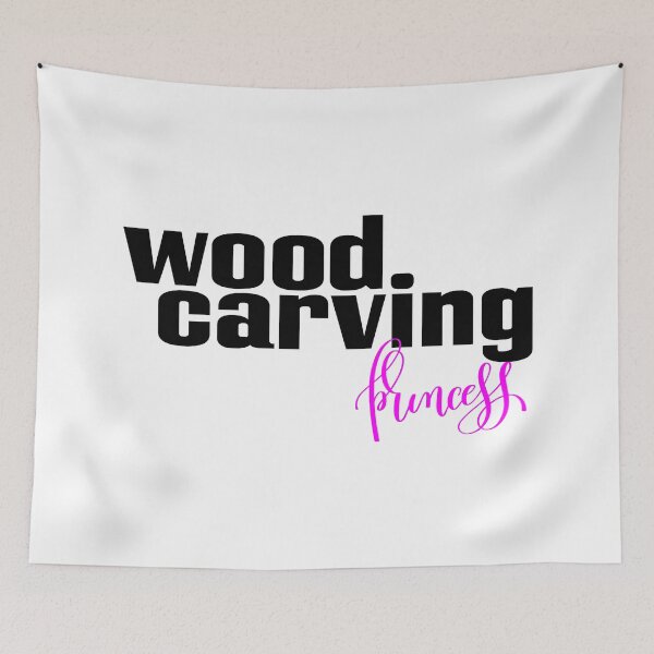 Item preview, Wood Carving Princess Hobbyist Hobby Woodworking designed and sold by ProjectX23.
