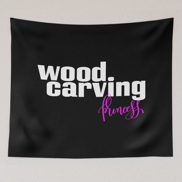 Item preview, Wood Carving Princess Hobbyist Hobby Woodworking designed and sold by ProjectX23.