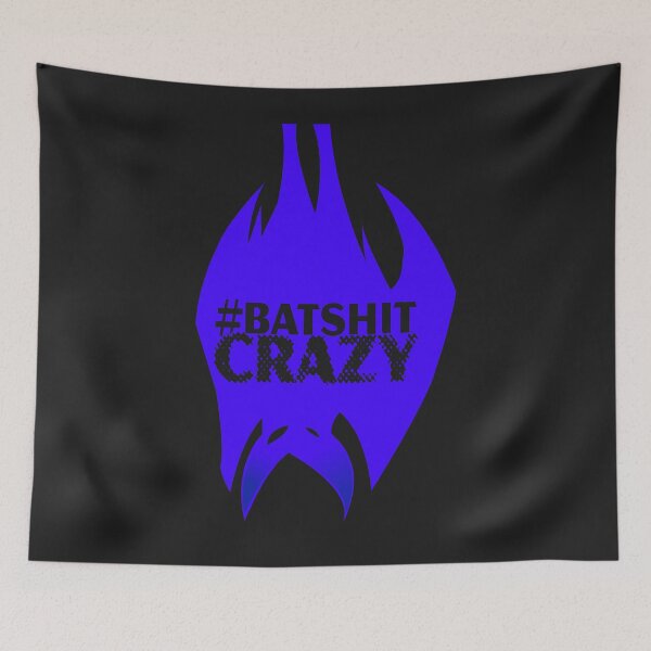 Item preview, #batshitcrazy indigo designed and sold by Raymond Gilford.