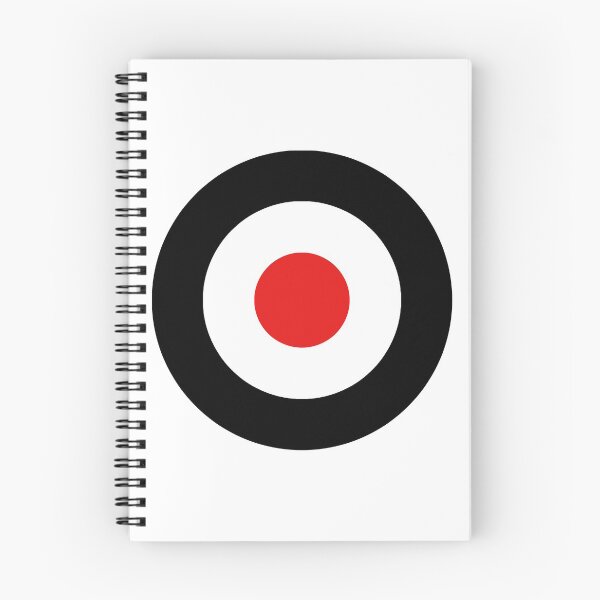 Item preview, Black & Red Mod Target designed and sold by NobodysHero.