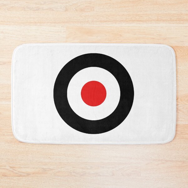 Item preview, Black & Red Mod Target designed and sold by NobodysHero.