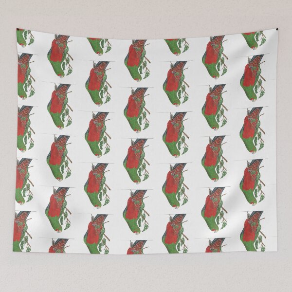 Item preview, Dangling King Parrot designed and sold by PeeJayArt.