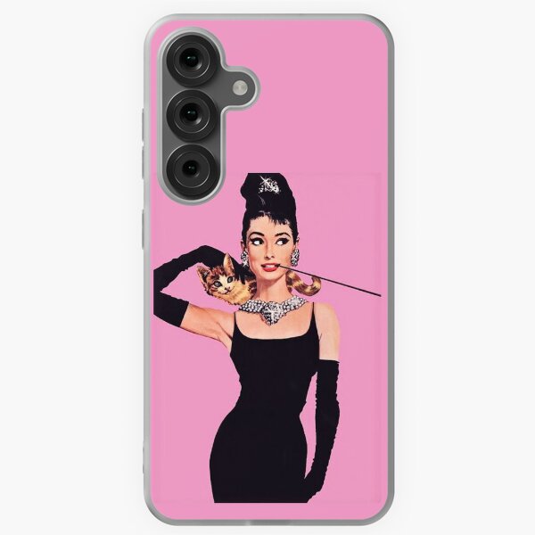 Item preview, Audrey Hepburn ( Holly Golightly) Breakfast of Tiffany's with Cat  designed and sold by MindChirp.