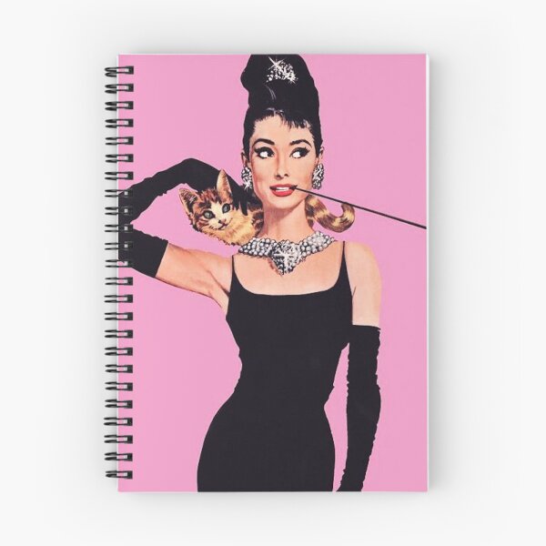 Item preview, Audrey Hepburn ( Holly Golightly) Breakfast of Tiffany's with Cat  designed and sold by MindChirp.