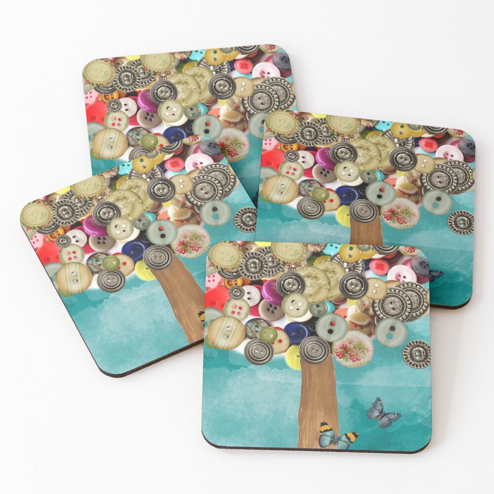 Item preview, Coasters (Set of 4) designed and sold by Alison Pearce.