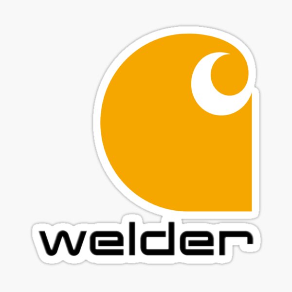 Weld logo Sticker