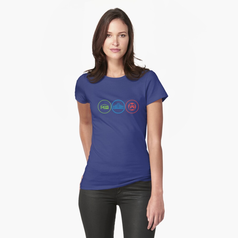 Item preview, Fitted T-Shirt designed and sold by PixelTailGames.