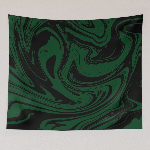 Item preview, Marbled Texture (green on black) designed and sold by quinnhopp.