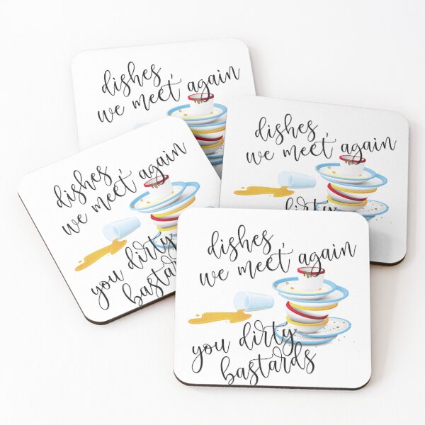 Item preview, Funny Dirty Dishes designed and sold by Poetic Patterns Studio.