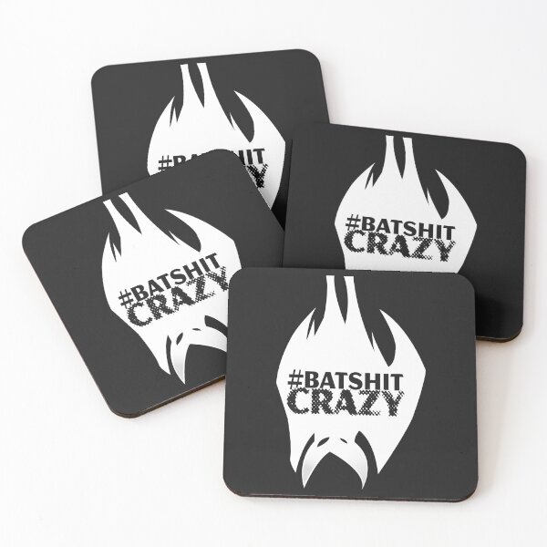 Item preview, #batshitcrazy white designed and sold by Raymond Gilford.