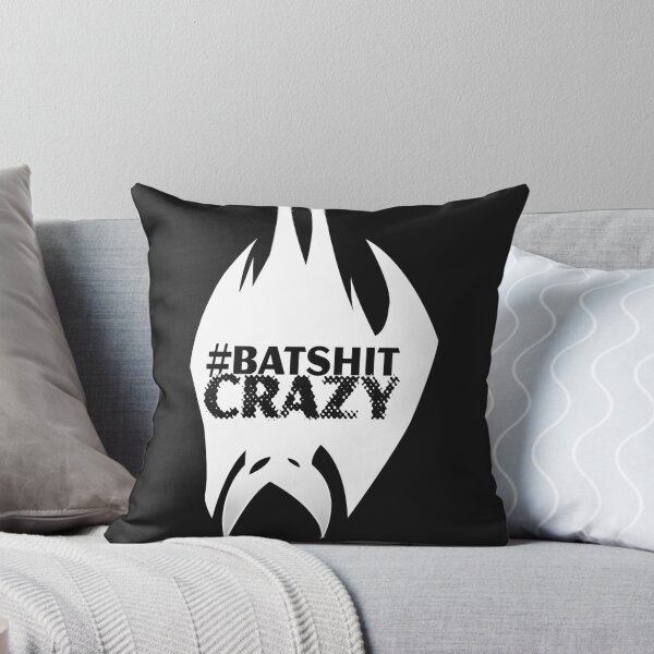 Item preview, #batshitcrazy white designed and sold by Raymond Gilford.