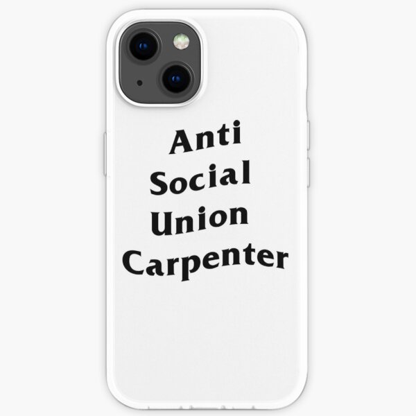 Charpentier anti-union sociale Coque souple iPhone