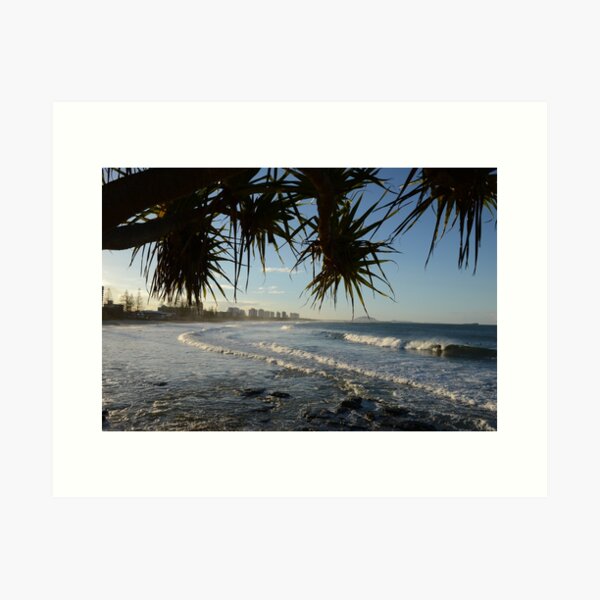 Catching the Waves Art Print