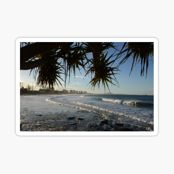 Catching the Waves Sticker
