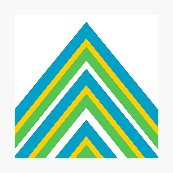 Chevron Photographic Print