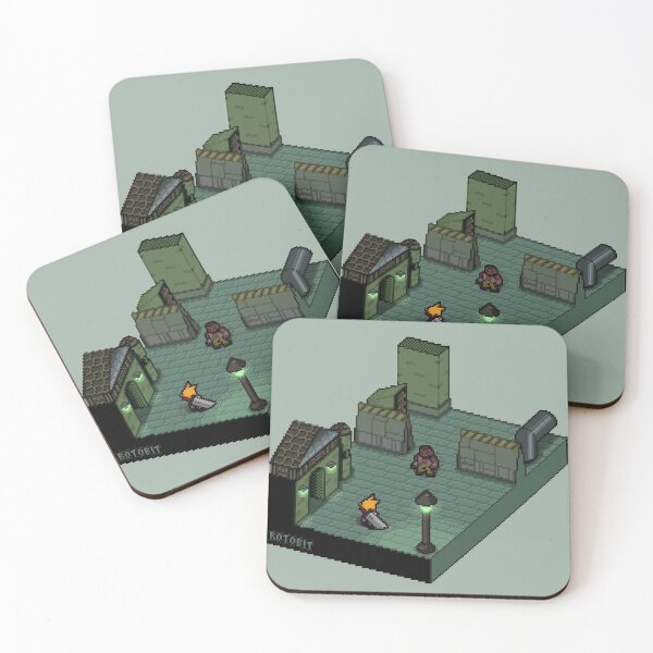 Item preview, Final Fantasy VII Midgar Pixel Box designed and sold by Rotobit.