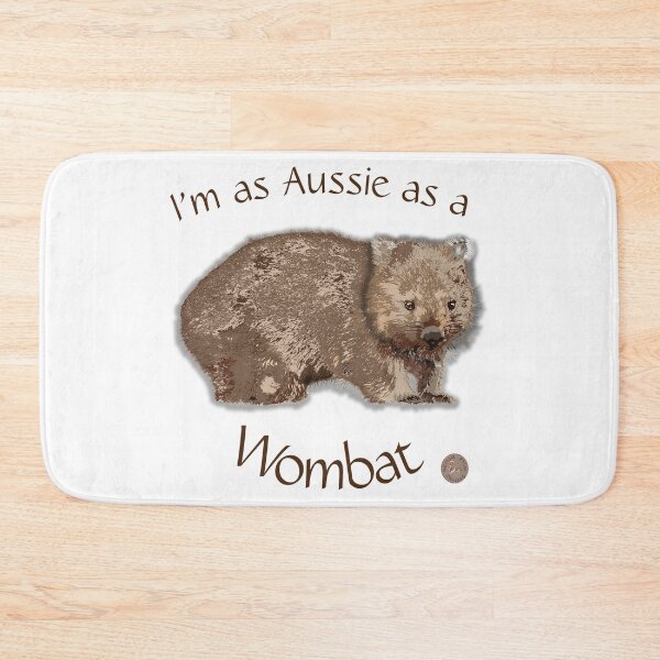 Item preview, Wombat (Vombatus ursinus) by Chrissy Wild designed and sold by ChrissyWild.