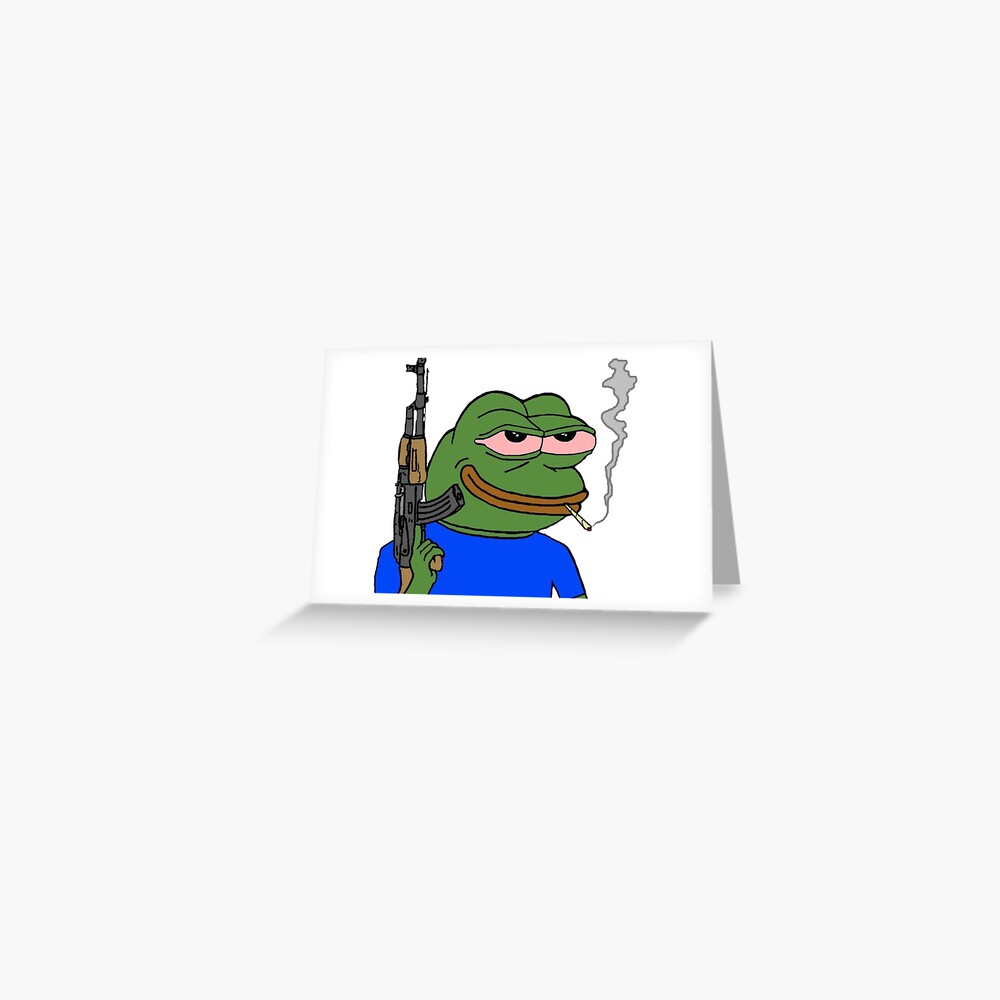 Pepega pepe | Greeting Card