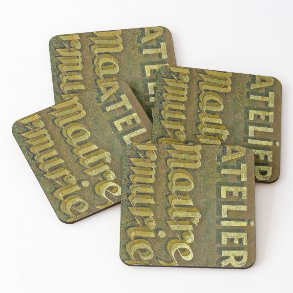 Aperçu de l'œuvre Signe d'Atelier Français Antique / Typographie Primitive créée et vendue par FuzzyHoney.