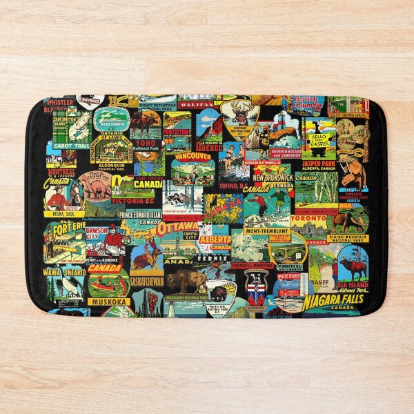 Item preview, Canada Traveler Sticker Bomb designed and sold by hilda74.