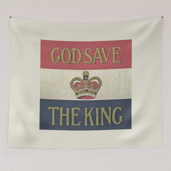 Item preview, God Save the King Artwork  designed and sold by FuzzyHoney.