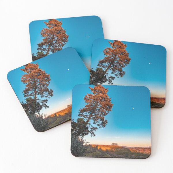 Item preview, Winter sunset in the vineyards of Collio Friulano, Italy designed and sold by zakaz86.