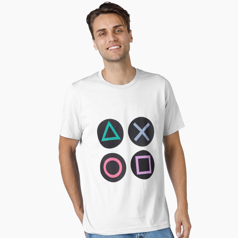 Vista previa del artículo con la obra «Camiseta esencial», diseñado y vendido por NiNino.