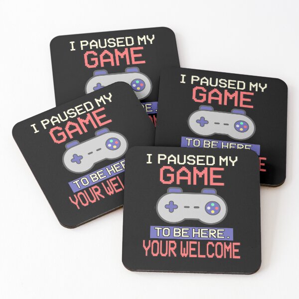 Item preview, I paused my game to be here gift designed and sold by redshirtz.