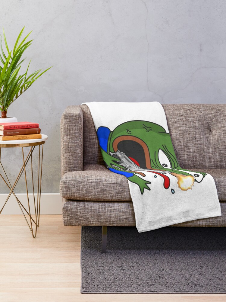 Pepega with Gun Sticker for Sale by renukabrc