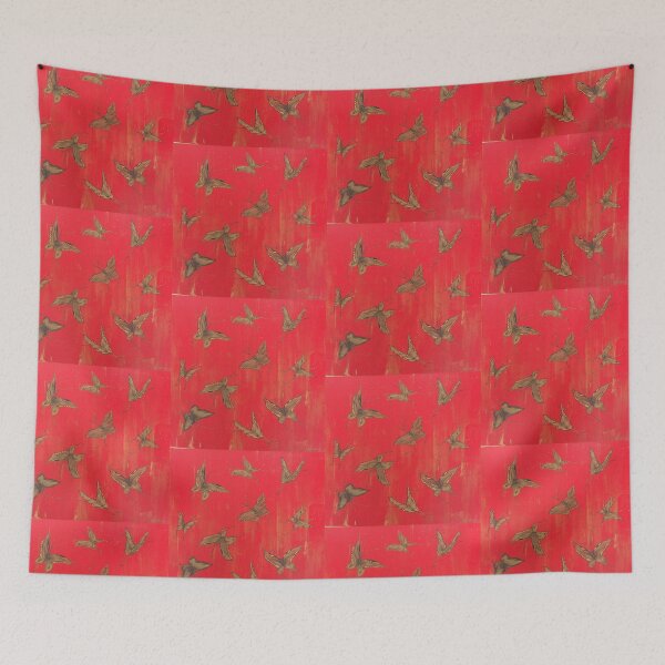 Artikelvorschau, JewelBox Art Antique Butterflies - Rot entworfen und verkauft von Jewelboxart.