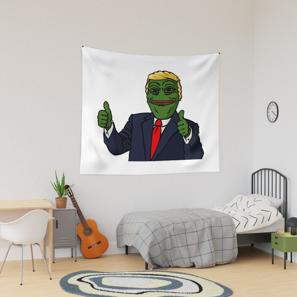 Pepega -Funny Emoji Tapestry for Sale by renukabrc