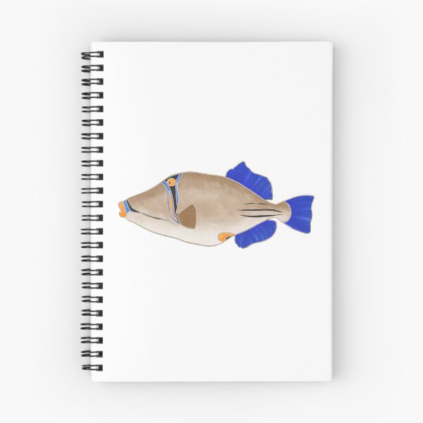 Item preview, Triggered watercolor Triggerfish designed and sold by Gaarlic.