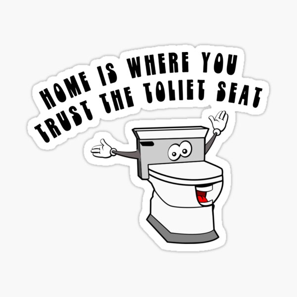Home is where trust is Sticker