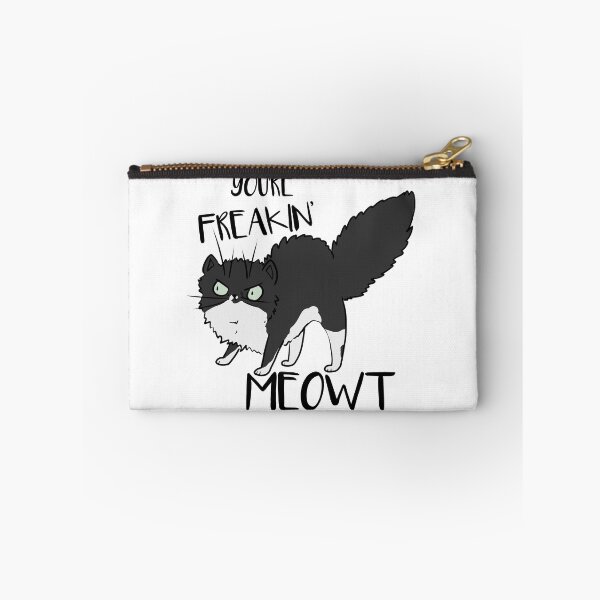 Item preview, "You're Freakin Meowt" Chonky Floofy Tuxedo Cat designed and sold by RunicNature.